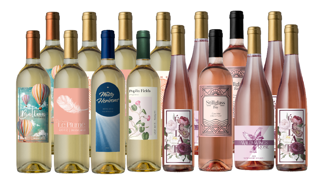 Moscato & Sweet Rosé Collection | 15 Bottles