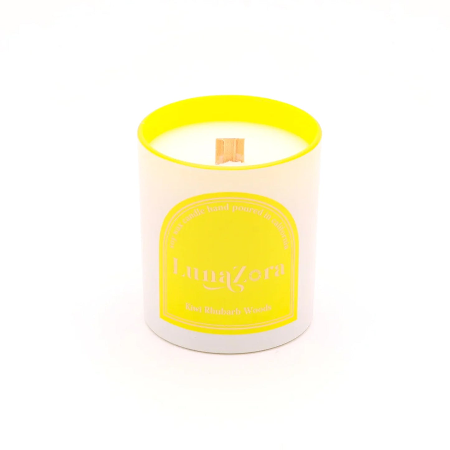 Kiwi Rhubarb Woods Candle