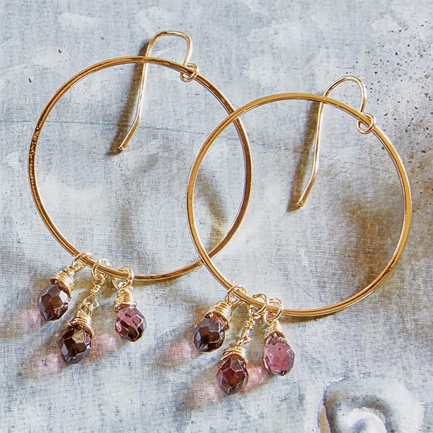 Santa Barbara Hoop Earrings