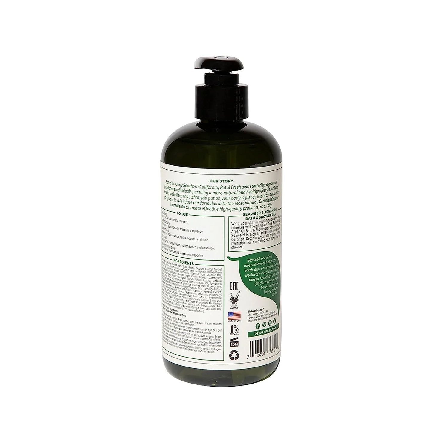 Seaweed and Argan Oil Shower Gel