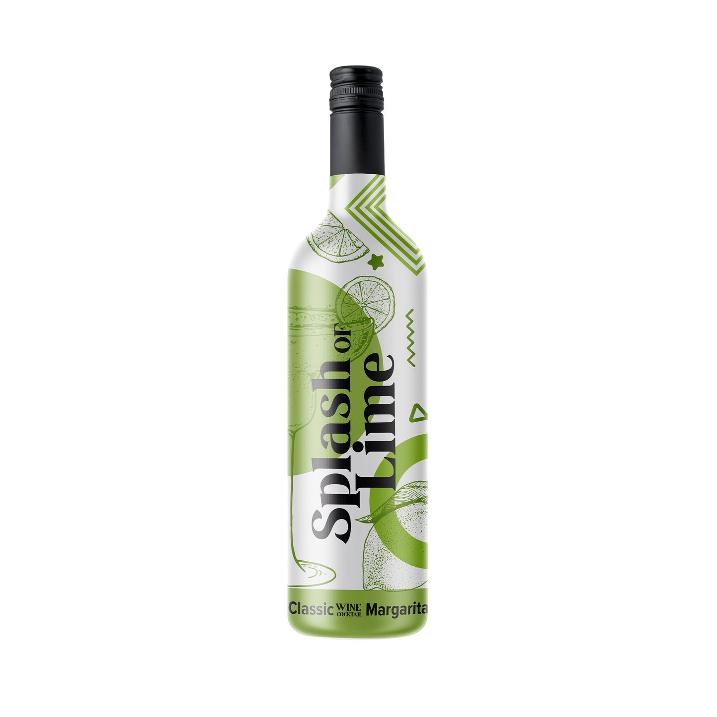 Splash of Lime Wine Cocktail