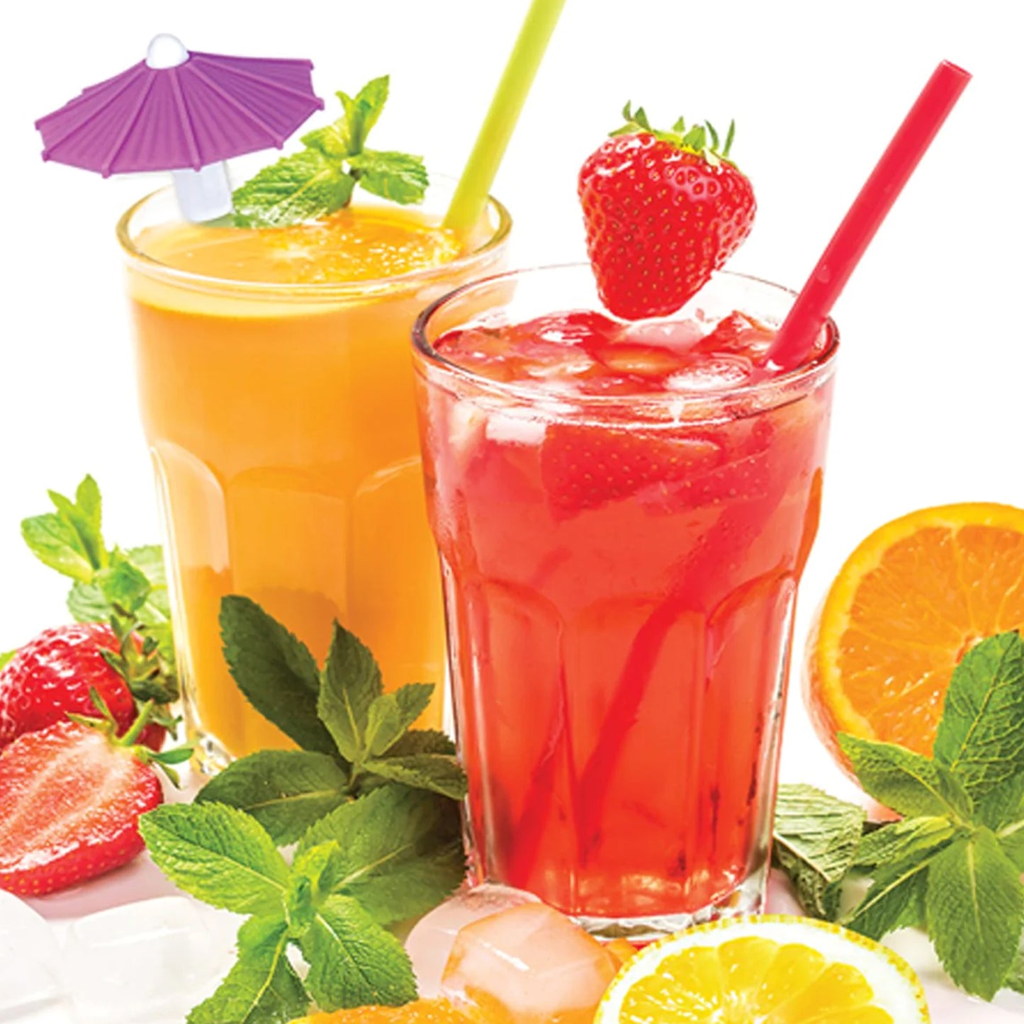 Silicone Umbrella Drink Markers