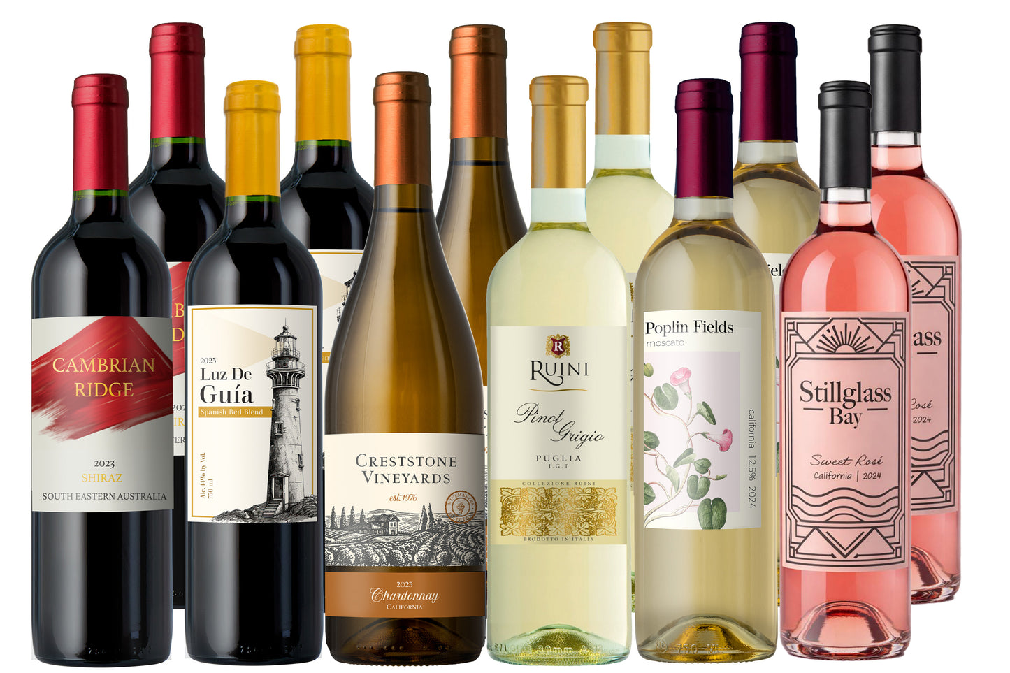Vino Voyage Wines of the World 12 Bottle Wine