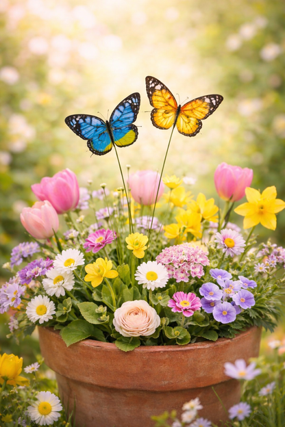 Flying Butterflies