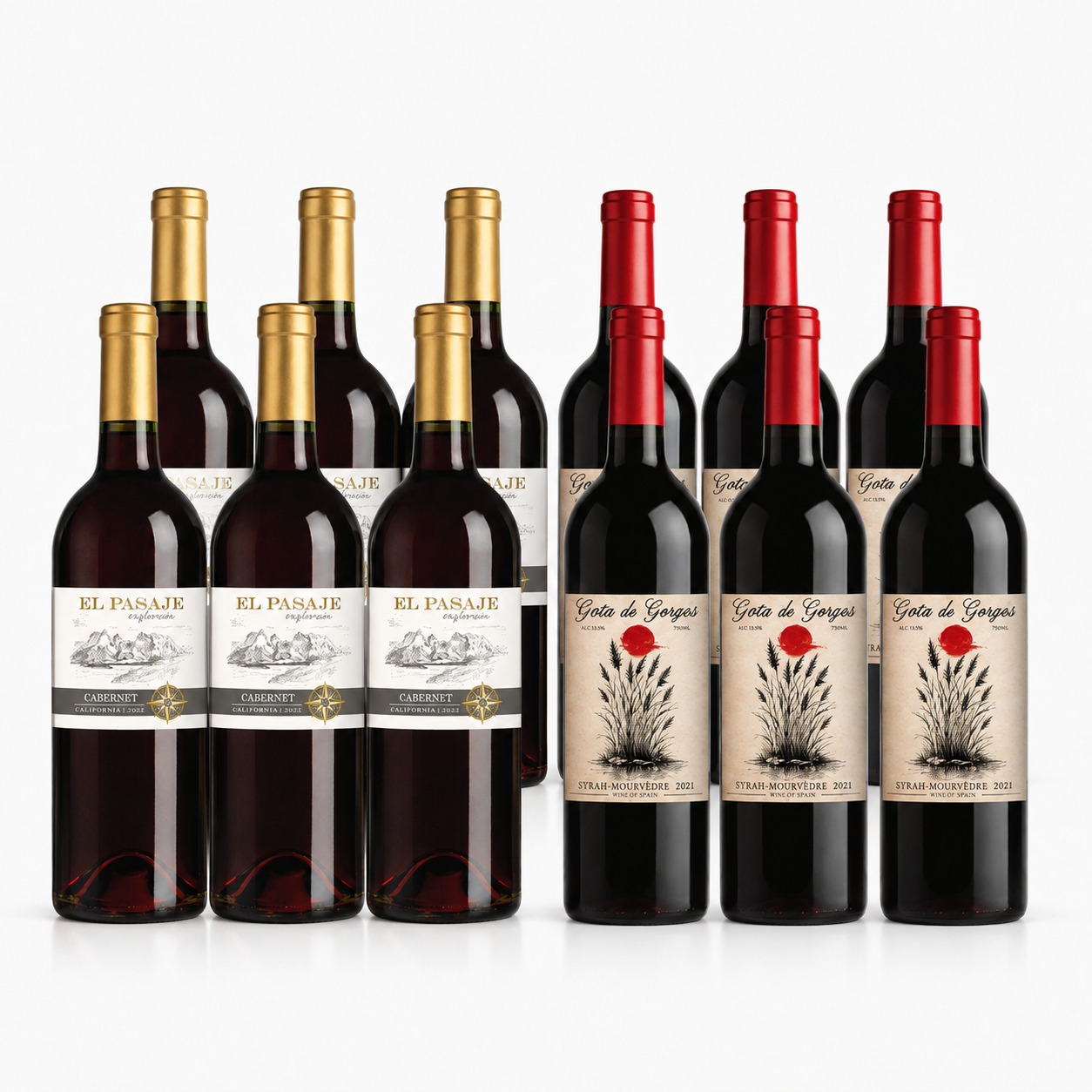 Vino Voyage Award Winning Wines-12 Bottle Sets
