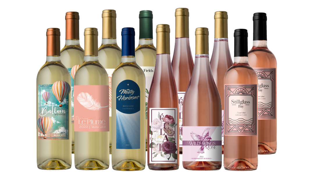 Moscato & Sweet Rosé Collection | 12 Bottles