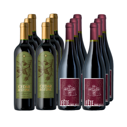 Black Friday California Best 12 Bottle Wine Set