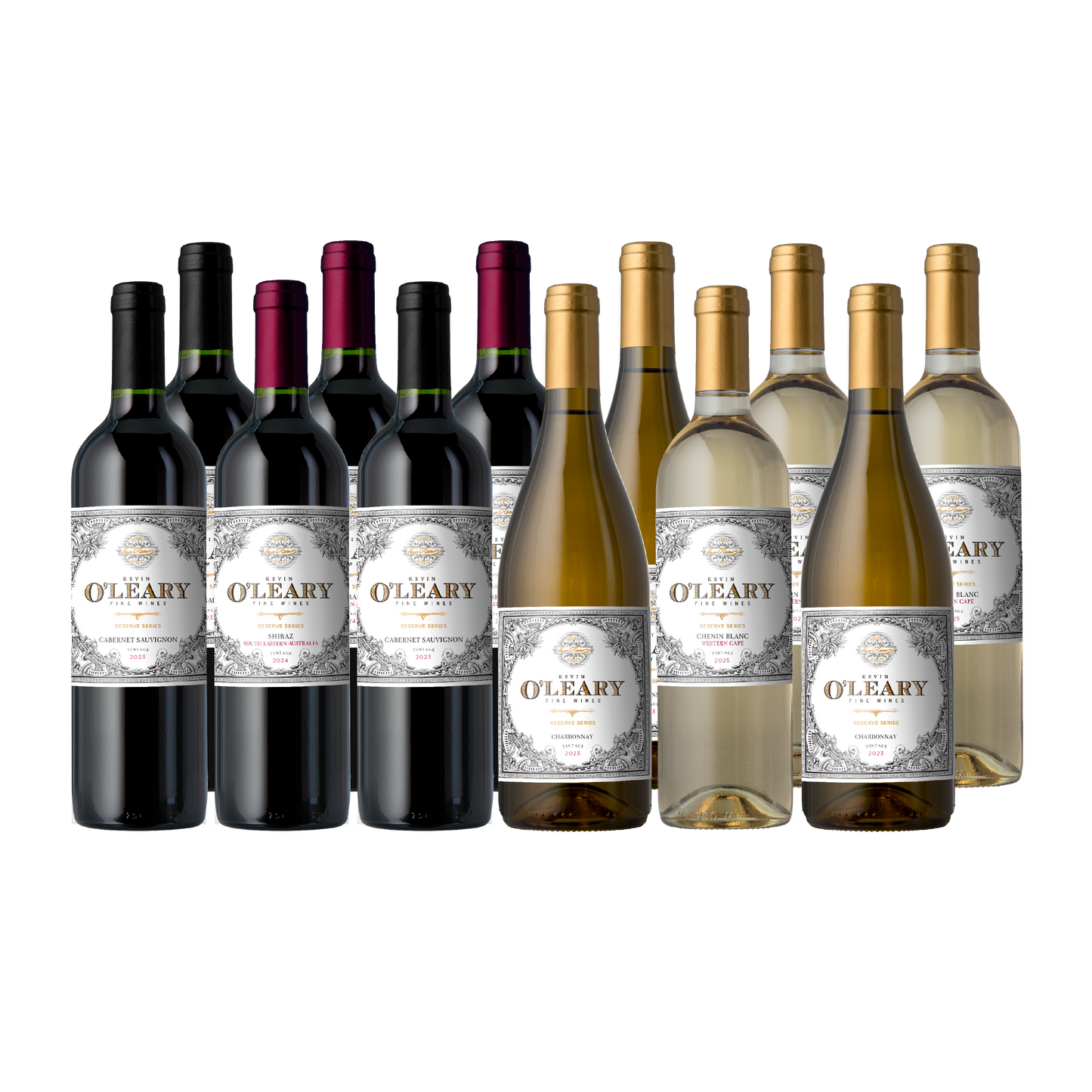 Kevin O’Leary Reserve 12 Bottle Wine Set
