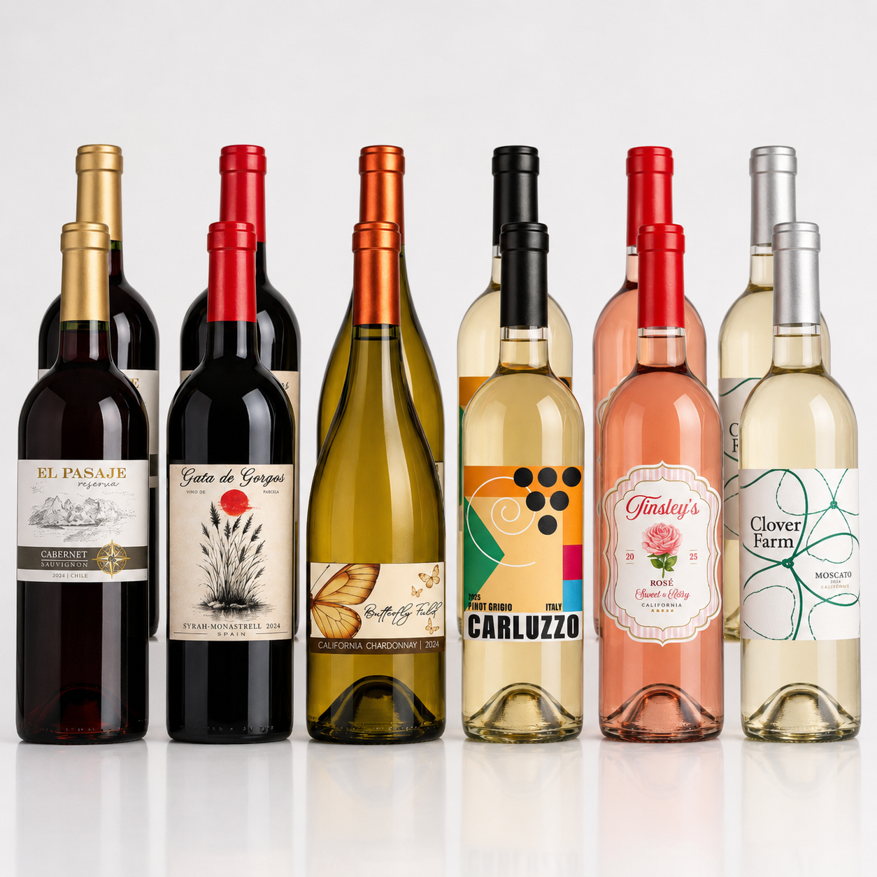 Vino Voyage Award Winning Wines-12 Bottle Sets