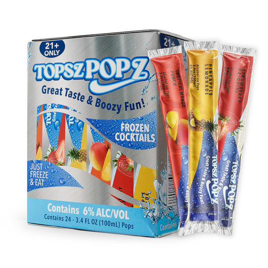 TopszPopz Boozy Popsicles 24-Pack