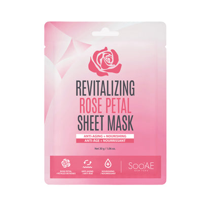 Revitalizing Rose Petal Sheet Mask