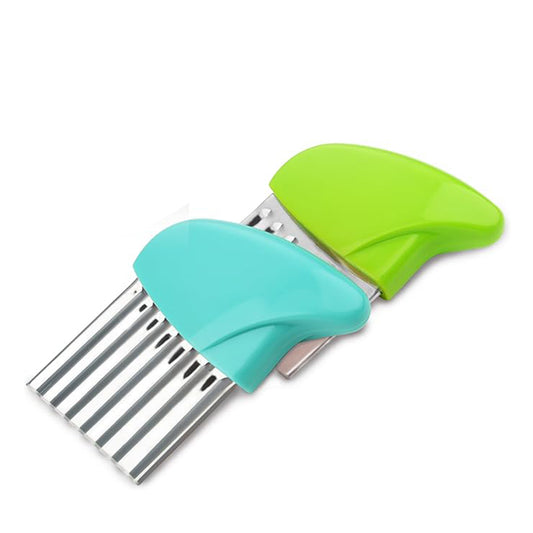 Stainless Steel Crinkle Cutter Set