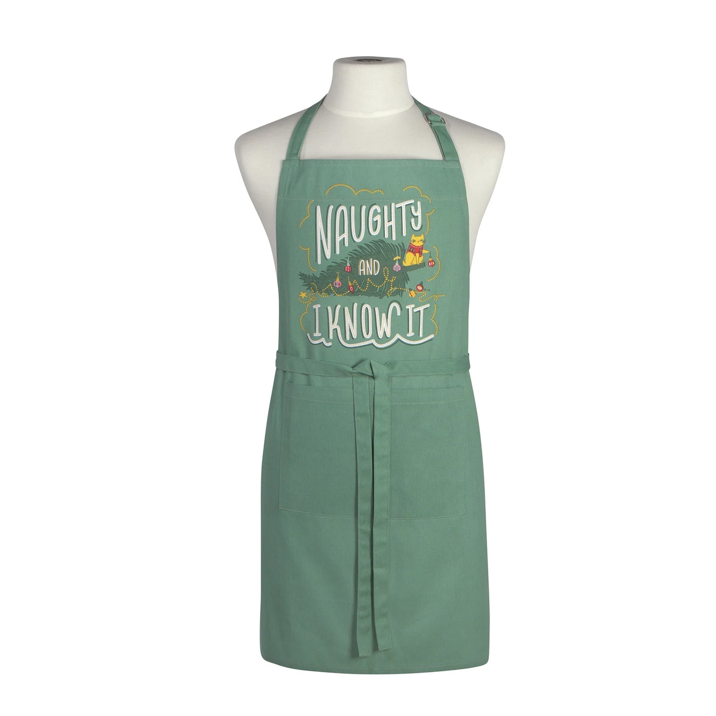 "Naughty and I Know It" Apron