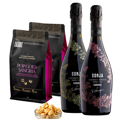 A Spooktacular Pairing: Sangria & Popcorn