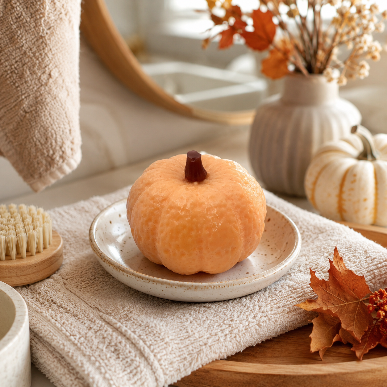 Warm Vanilla Sugar Pumpkin Soap by Plunk Soap & Candle Co.